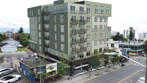 Rendering of 4448 California Avenue