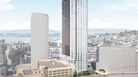 Rendering of 121 Boren Ave. N.
